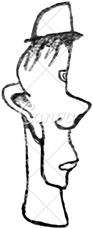 327x800 Hats Drawing Cartoon Transparent Png Clipart Free Download - Hat Line Drawing
