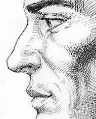 190x234 Drawing - Hatching Drawing