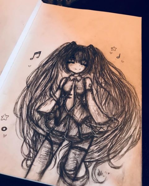 481x600 Hatsune Miku Drawing And Figure - Hatsune Miku Drawing