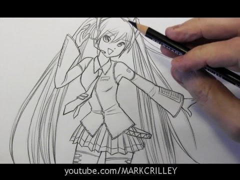 480x360 How To Draw Hatsune Miku - Hatsune Miku Drawing