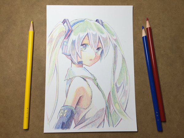 600x450 Japanese Artist Impresses With Gorgeous Picture Of Hatsune Miku - Hatsune Miku Drawing