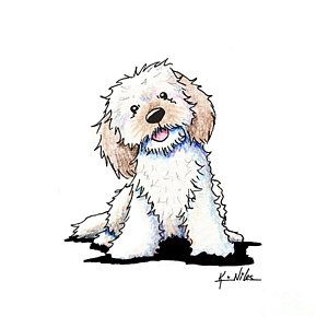 300x300 Havanese Drawing - Havanese Drawing