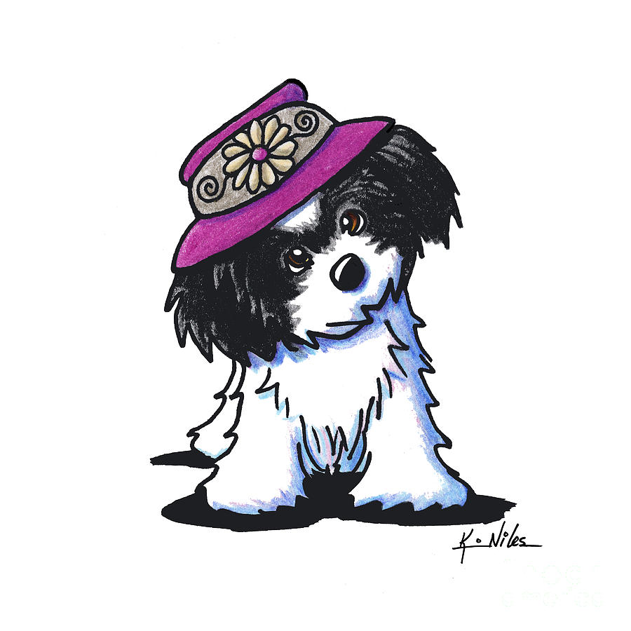 900x900 Havanese Sunshine Drawing - Havanese Drawing