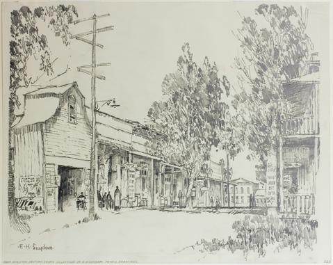 479x381 Suydam, E H - Hawaii Drawing