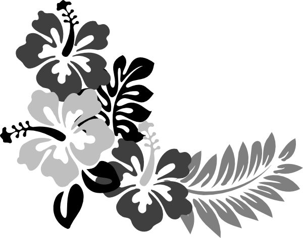 600x473 hawaiian flower drawing ideas only on clip art - Hawaiian Flower Drawing