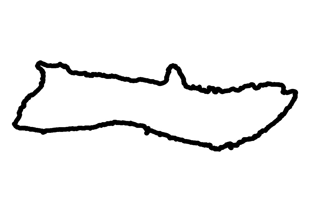 1303x892 outline - Hawaiian Islands Drawing