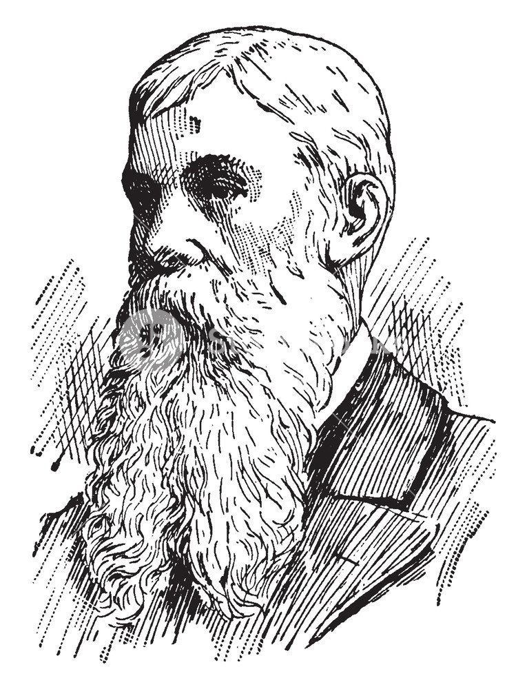 765x1000 sanford ballard dole, he was a lawyer and jurist - Hawaiian Islands Drawing