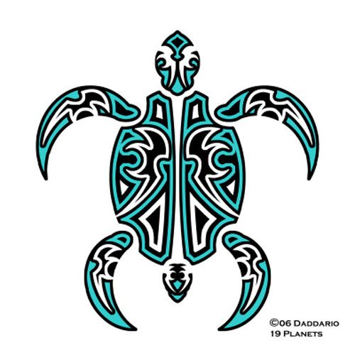 500x500 Hawaiian Sea Turtle Drawing - Hawaiian Sea Turtle Drawing