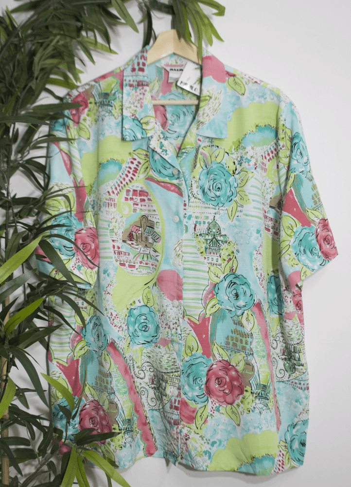 722x1000 Hawaiian Shirt Mahalo Vintage Alia Drawing City - Hawaiian Shirt Drawing