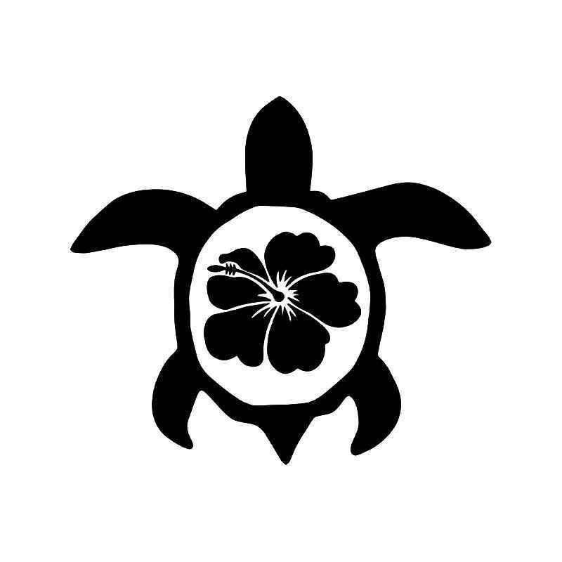 Hawaiian Turtle Drawing at PaintingValley.com | Explore collection of ...