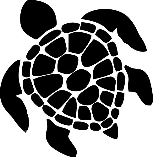 487x500 Best Hawaiian Turtle Clipart - Hawaiian Turtle Drawing