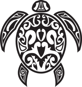 282x299 Collection Of Free Tribal Drawing Hawaiian Download On Ui Ex - Hawaiian Turtle Drawing