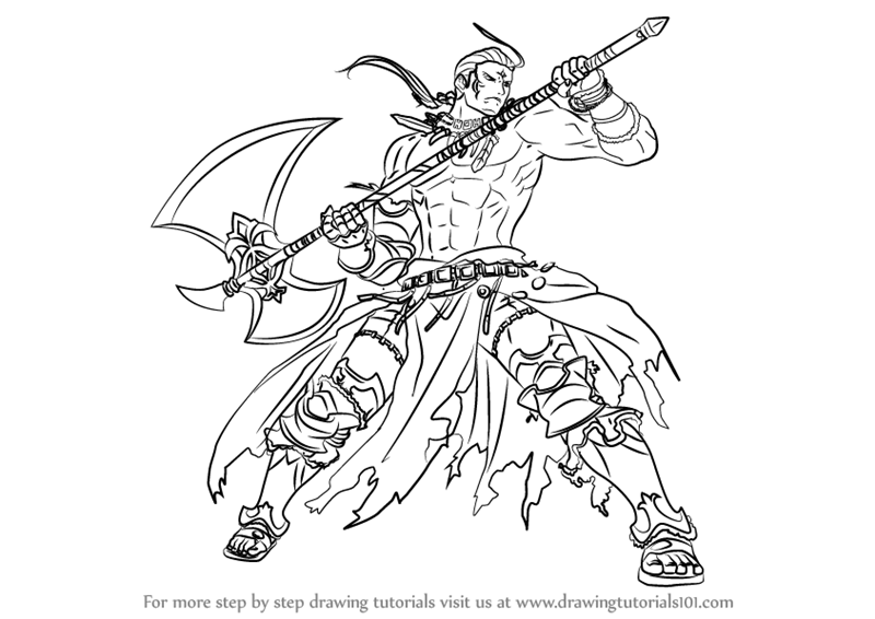 800x566 Learn How To Draw Hawkeye From Fire Emblem - Hawkeye Drawing