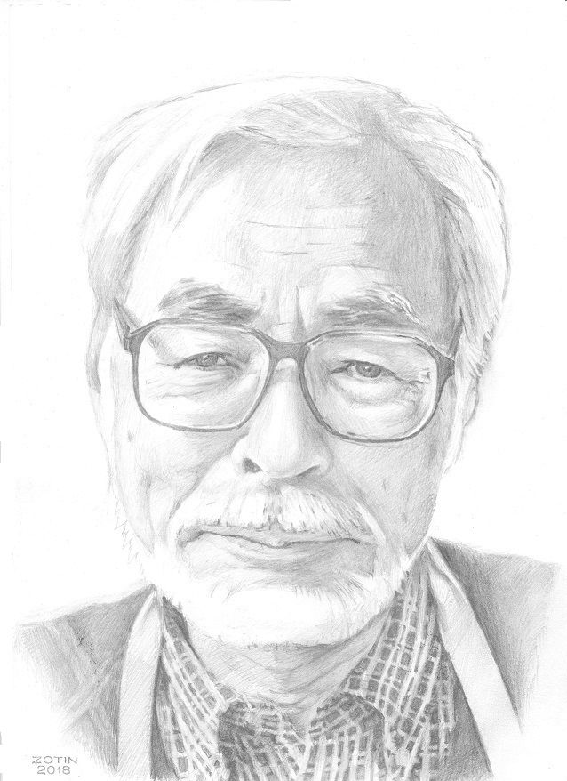 638x878 hayao miyazaki drawing - Hayao Miyazaki Drawings