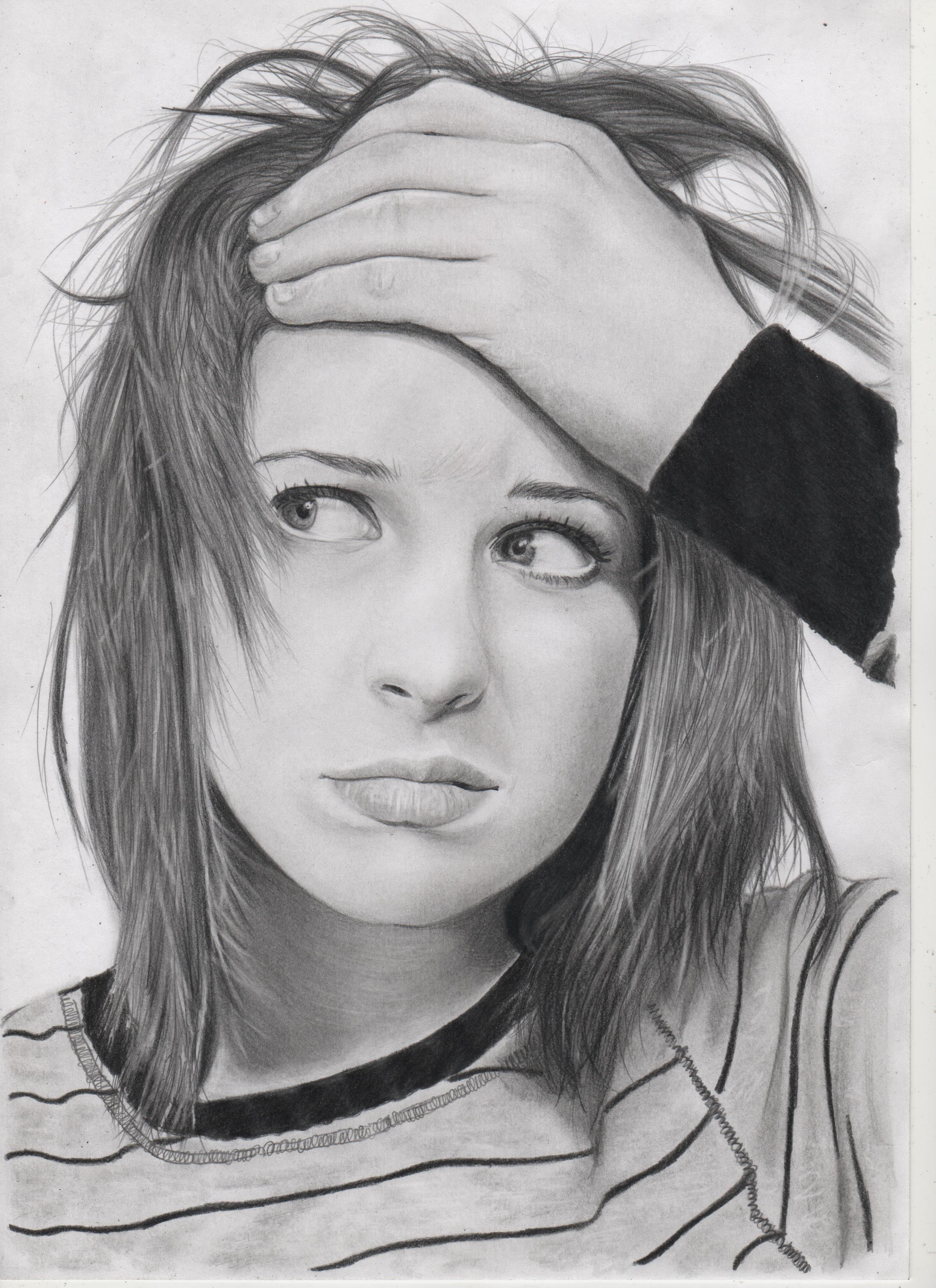 2548x3508 Hayley Williams Drawing Photo Drawing Skill - Hayley Williams Drawing