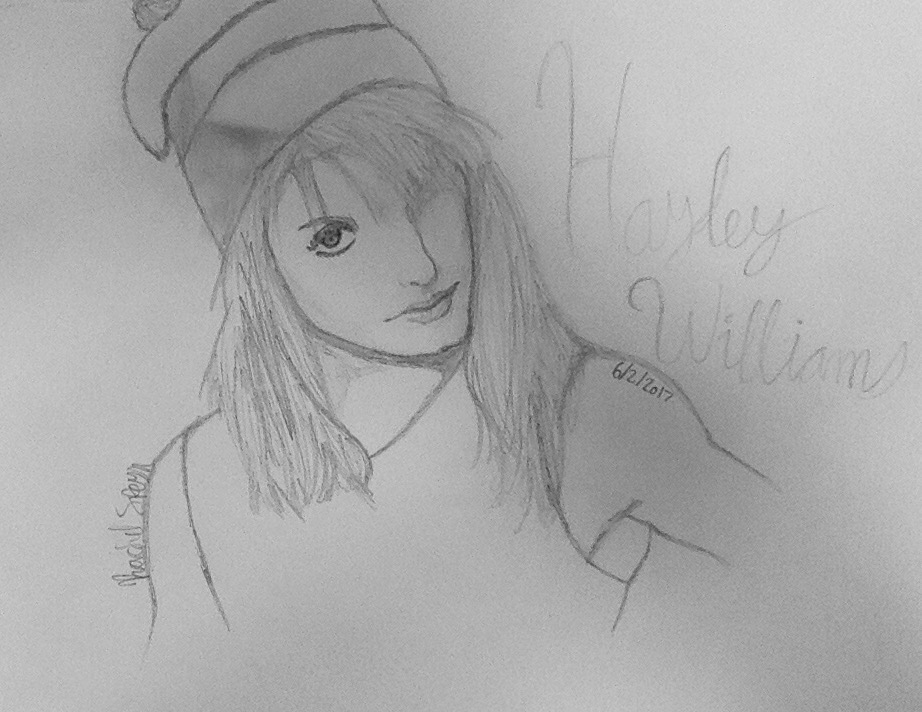 922x712 Another Drawing If Hayley Williams From Paramore! Hayle - Hayley Williams Drawing