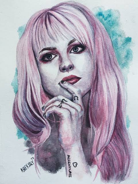 480x638 Hayley Williams Drawing The Parafamily Amino - Hayley Williams Drawing