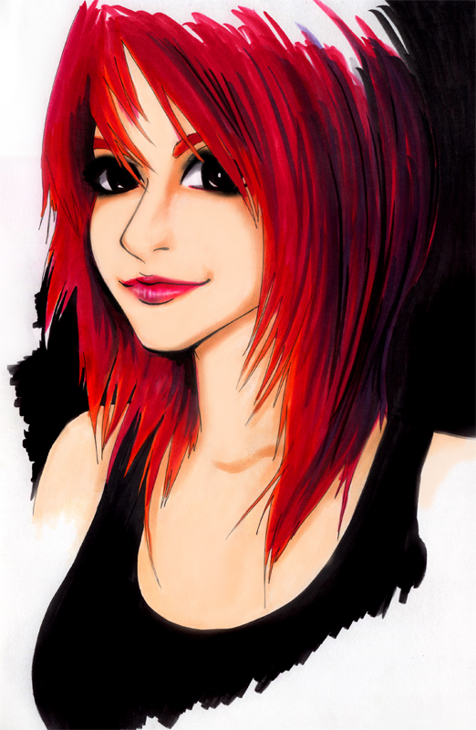 522x800 Khejli Uiliams Oboi Drawings Of Hayley Hd Oboi And Background Foto - Hayley Williams Drawing