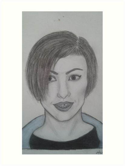 413x549 Drawing Of Hayley Williams Art Prints - Hayley Williams Drawing