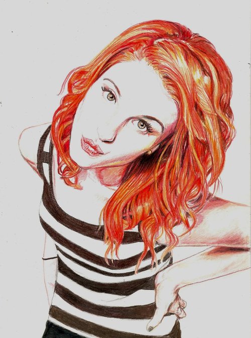 500x672 Hayley Williams - Hayley Williams Drawing