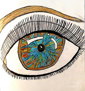 282x300 Hazel Eyes Drawings Fine Art America - Hazel Eye Drawing