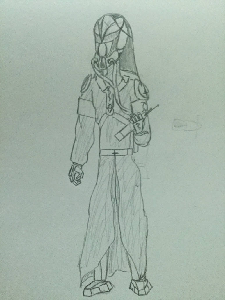 774x1033 hazmat suit full - Hazmat Suit Drawing