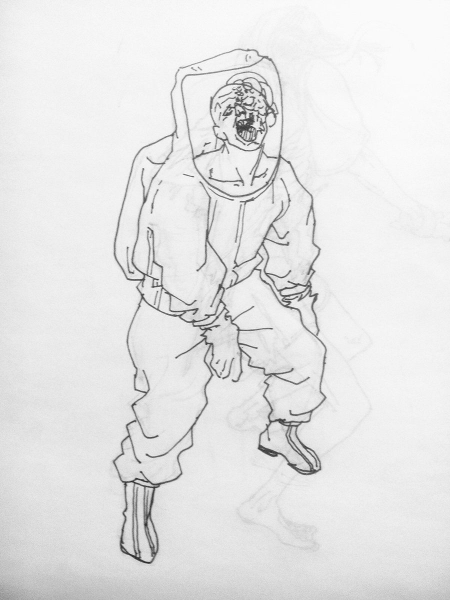 900x1200 srion on twitter day - Hazmat Suit Drawing