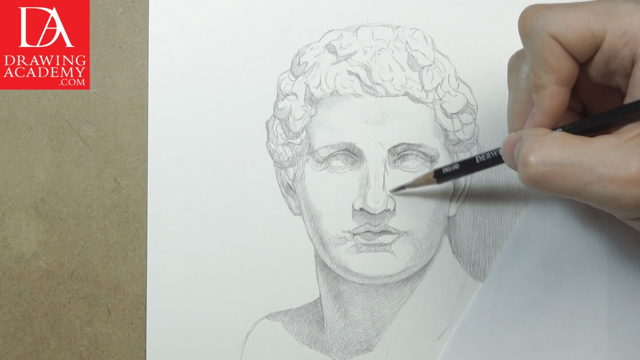 1280x720 Drawing A Portrait Video Lesson - Hb Drawing
