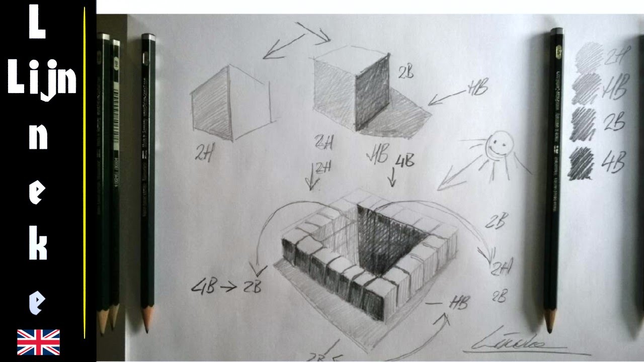 1280x720 Easy Graphite Pencil Drawing Tips H - Hb Drawing