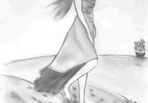 300x210 Sketch Natural Pencil Drawing Images For Kids Naturals Sketch - Hd Drawing