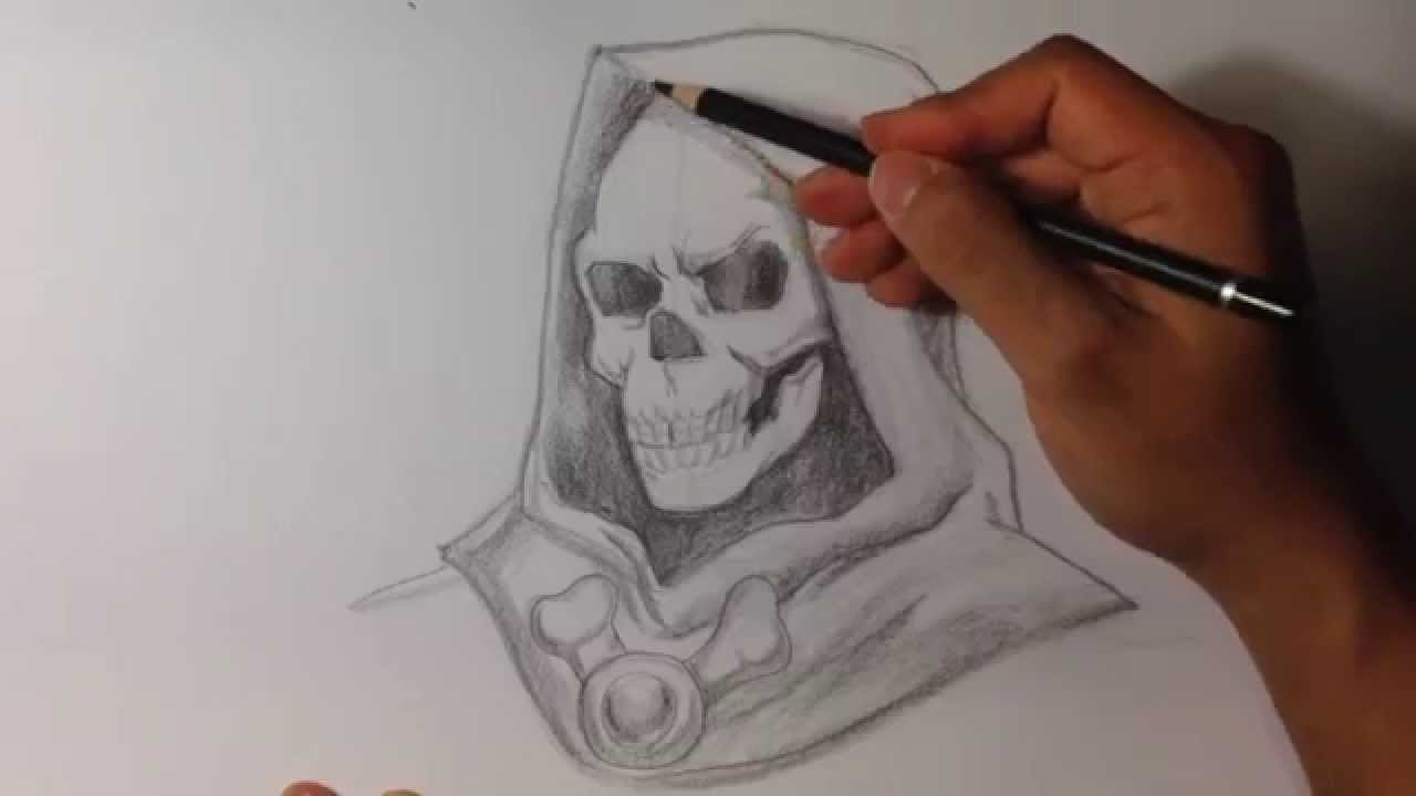 1280x720 How To Draw Skeletor From He Man - He Man Drawing
