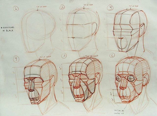 640x474 Old Head Construction Demo Showing Different Stages Building - Head Construction Drawing