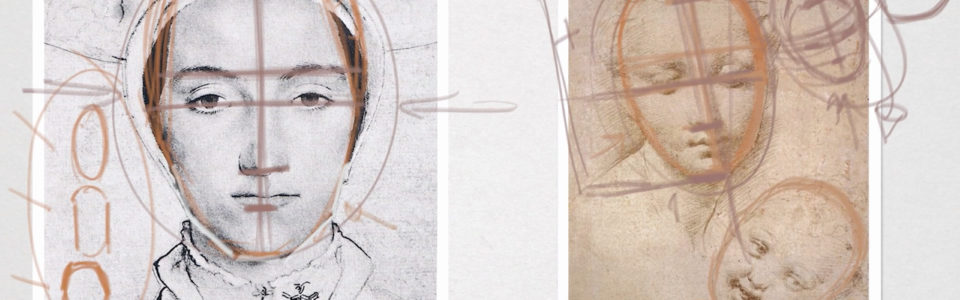 960x300 Beginning Head Drawing Part Basic Head Construction New - Head Construction Drawing