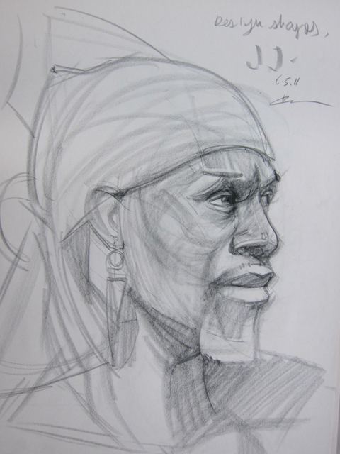 480x640 Sketchblog Chris Chien Head Drawing - Head Construction Drawing