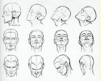 400x324 Mary Mulvihill On Art Reference Material For Drawing The Head - Head Drawing Reference