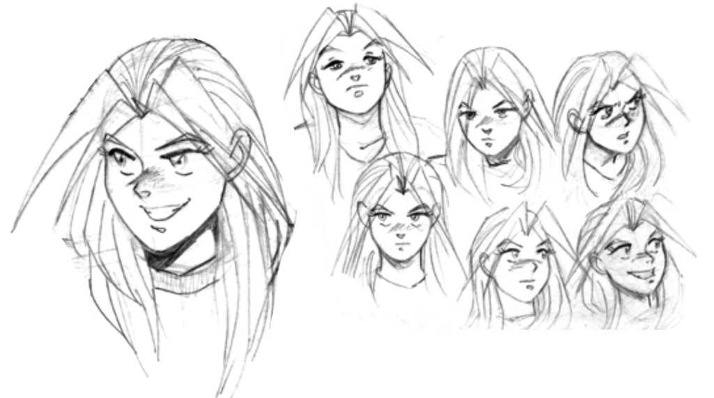 1024x571 How To Draw Comics Character Design Drawing The Figure Dirk I - Head Shape Drawing