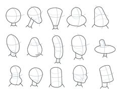 236x188 How To Draw Head Shapes All Things Art And Illustrations - Head Shape Drawing
