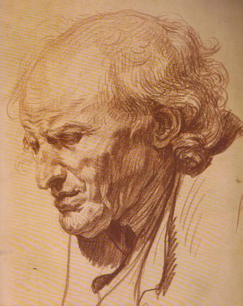 477x600 Drawing Basics David Jon Kassan On Study Of The Head Of An Old - Head Study Drawing