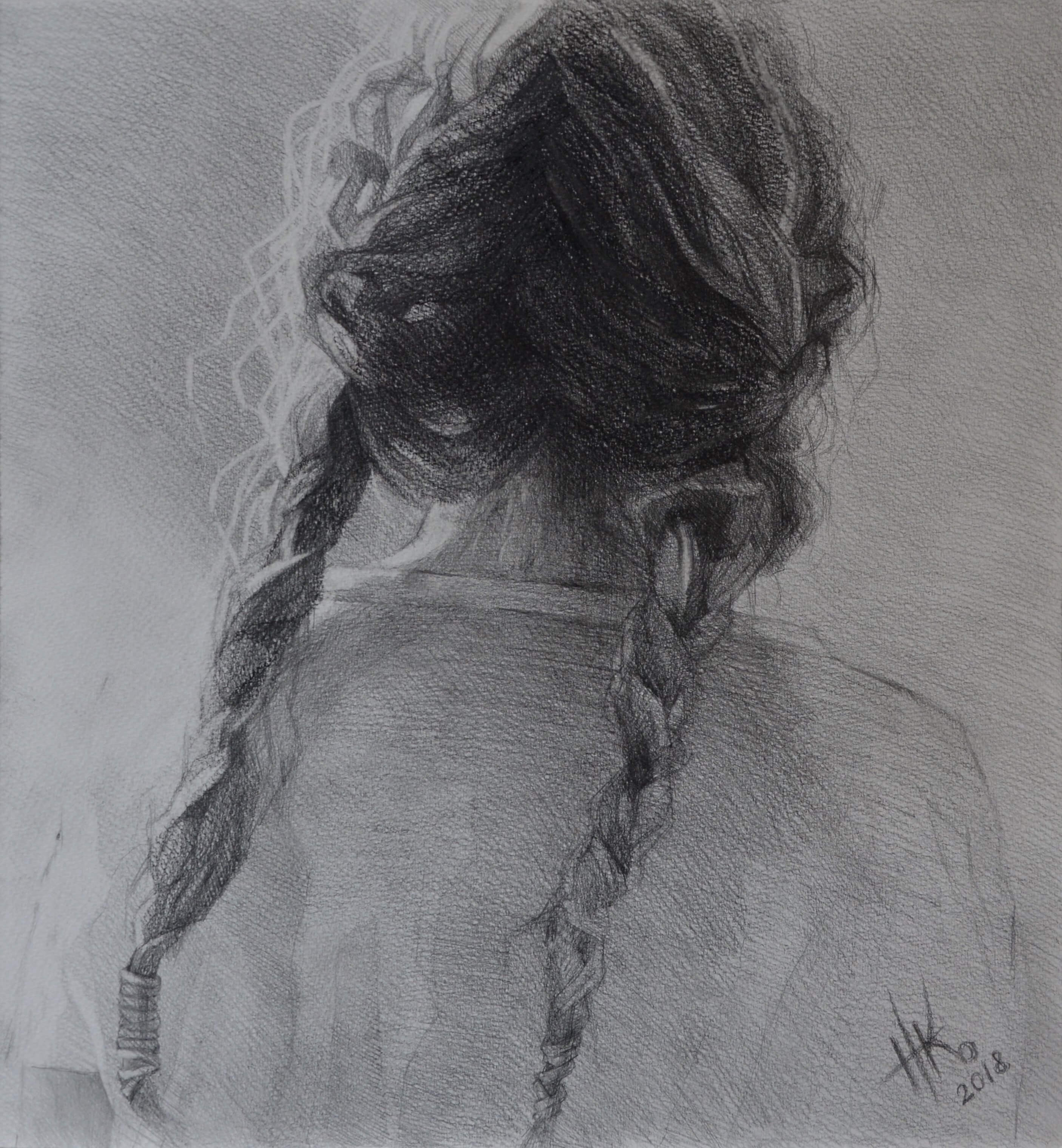 2812x3040 Head Study - Head Study Drawing