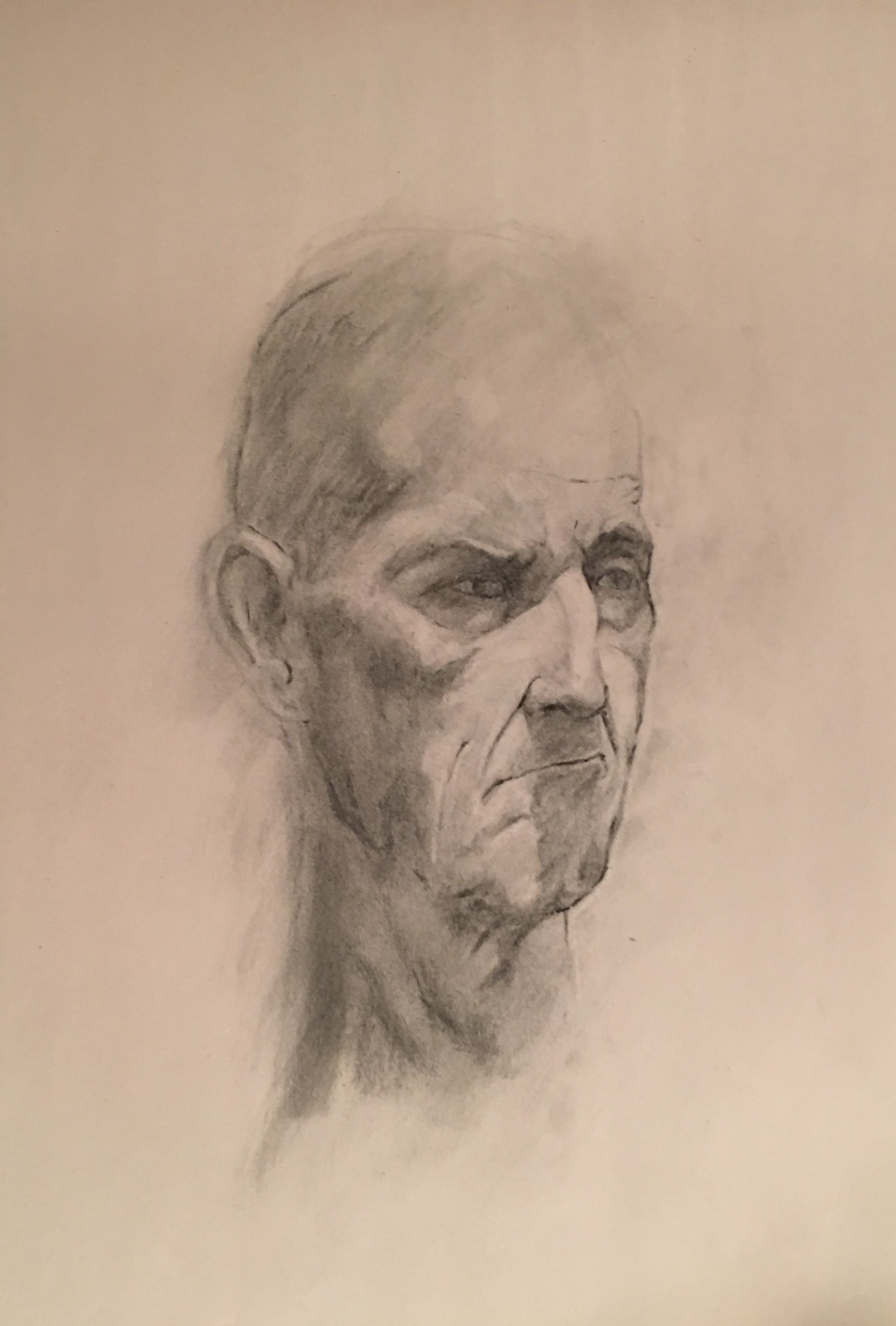 1920x2842 Ruben Moreno - Head Study Drawing