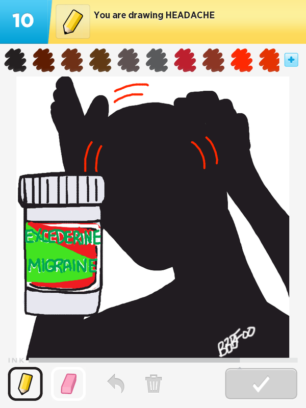 600x800 How To Draw Headache - Headache Drawing