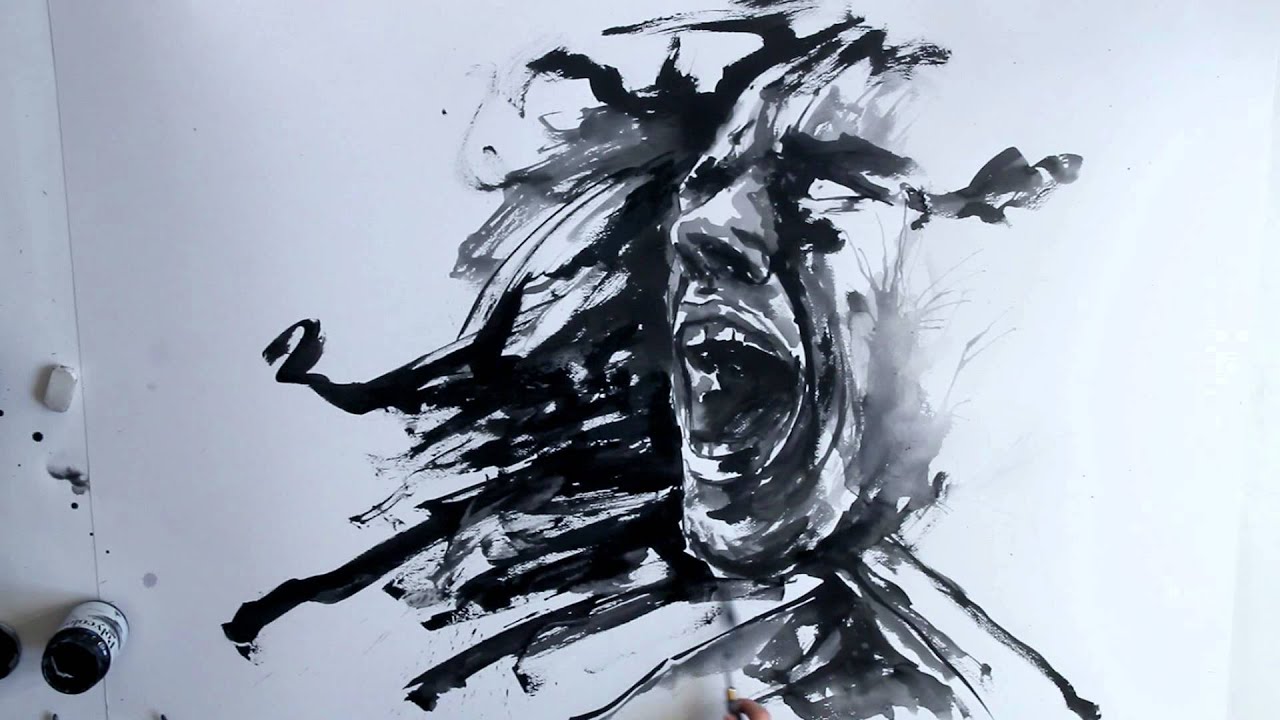 1280x720 The Pain Of Cluster Headache - Headache Drawing