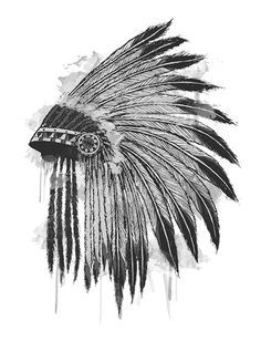 236x308 Pin It Tattoo Native Tattoos, Tattoos, Headdress - Headdress Drawing