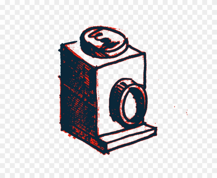 880x720 drawing of a x lego brick with headlight stud clipart - Headlight Drawing
