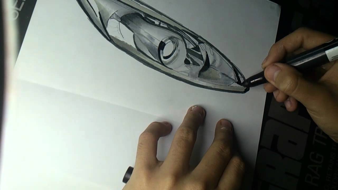 Headlight Drawing at Explore collection of