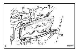 250x166 toyota service manual headlight assembly - Headlight Drawing