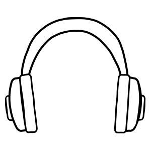 Headphones Drawing Png