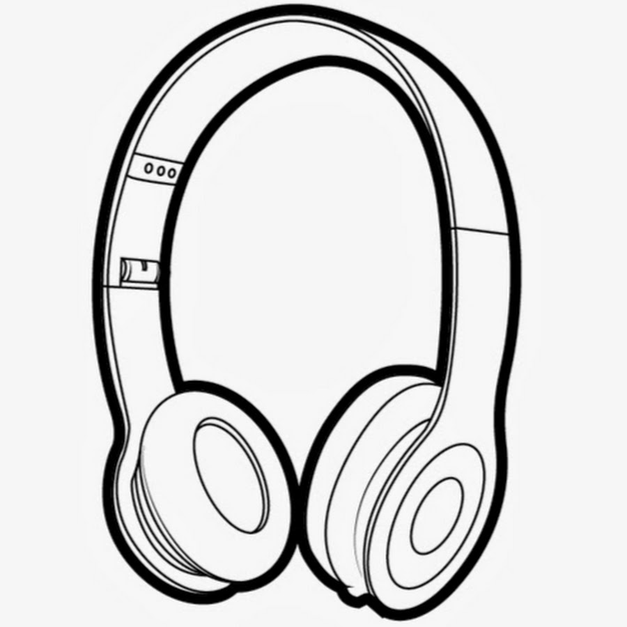 Headphones Drawing Png at PaintingValley.com | Explore collection of