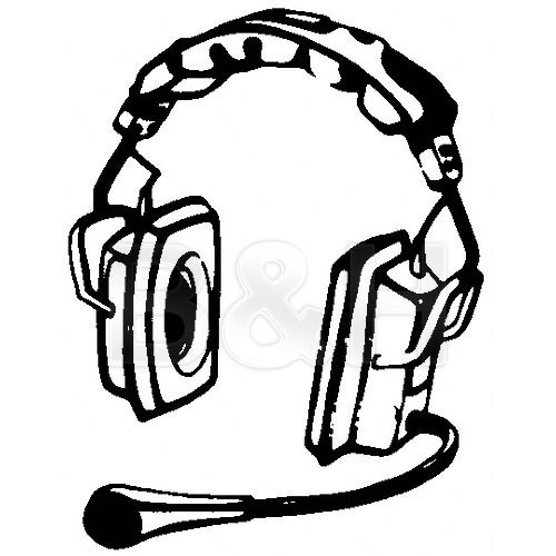 500x500 Telex Ph - Headset Drawing