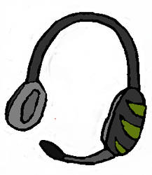 Headset Drawing at PaintingValley.com | Explore collection of Headset ...